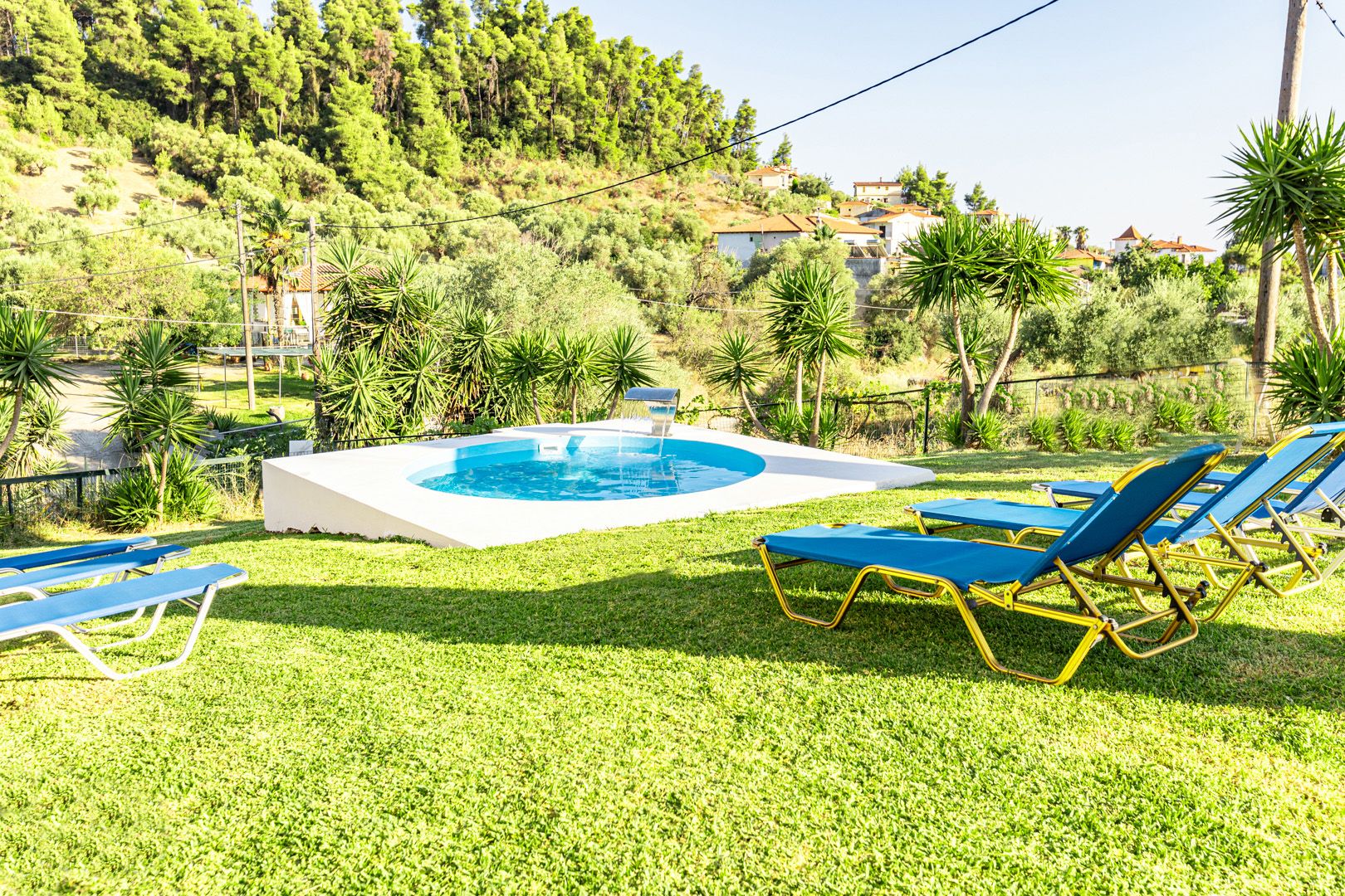 Skioni Studios - Triple room Sea View