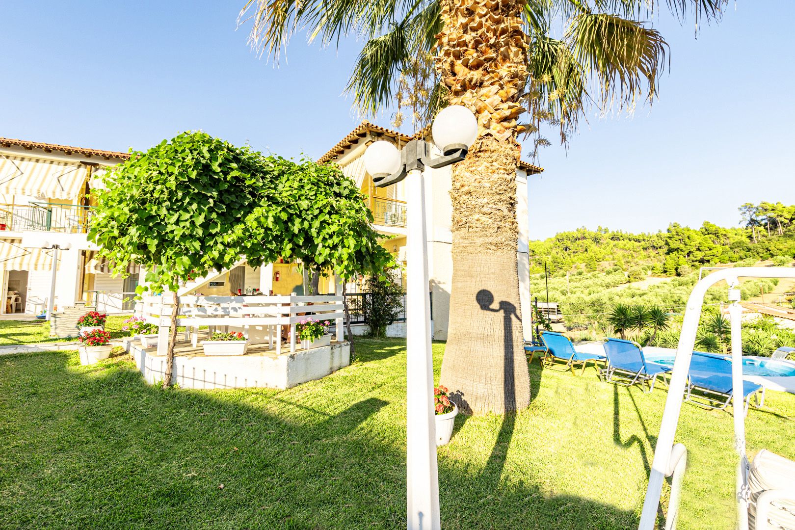 Skioni Studios - Triple room with Terrace